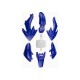 PLASTICHE PIT BIKE CRF 50 -BLU