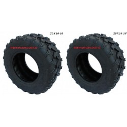 COPPIA GOMME QUAD 20 X 10 -10" POLLICI