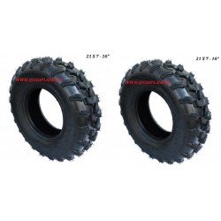 COPPIA GOMME QUAD 21 X 7 -10" POLLICI
