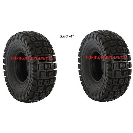 COPPIA GOMME 3.00-4" POLLICI